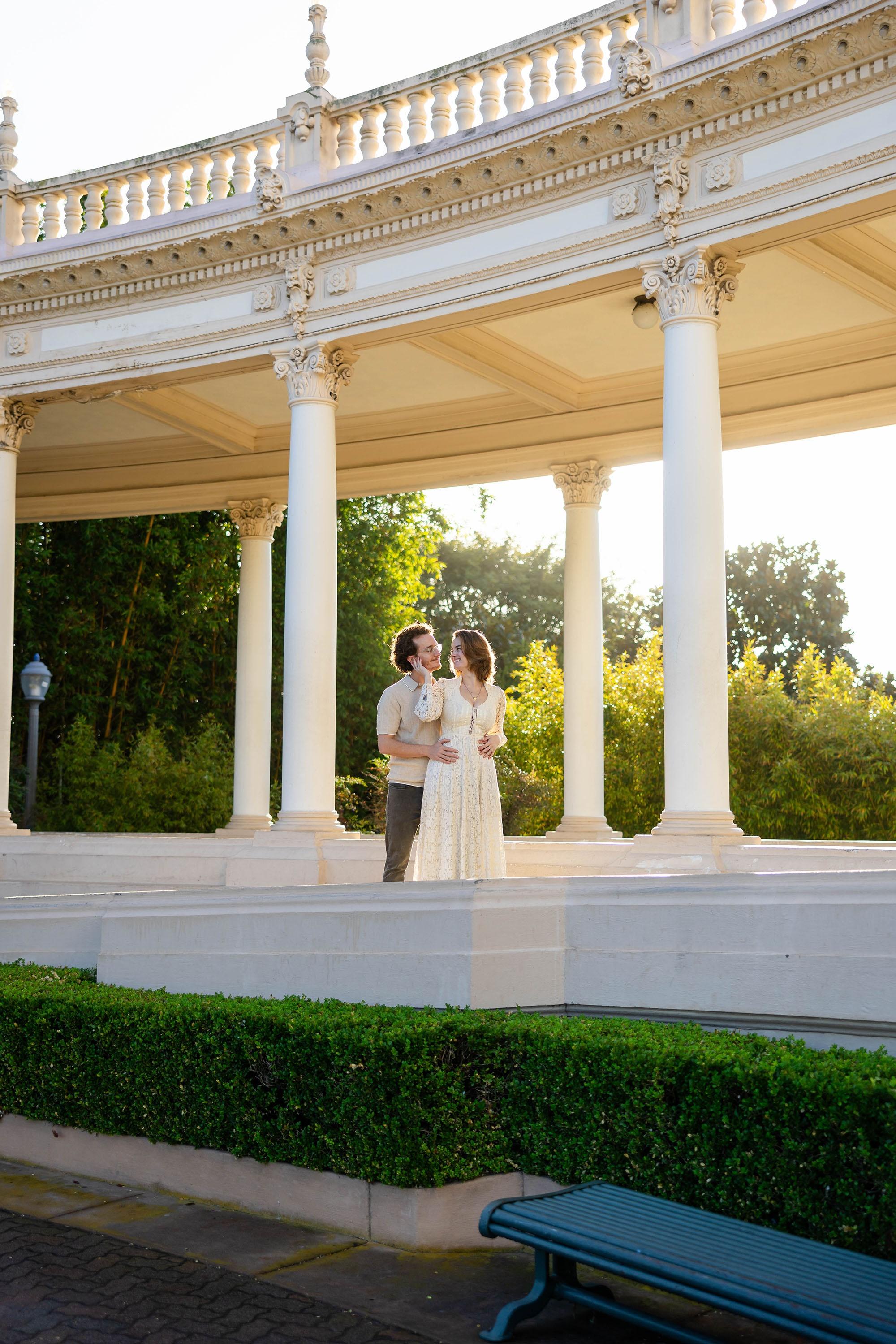 An Unforgettable Engagement Session: Kendra and Connors at Balboa Park